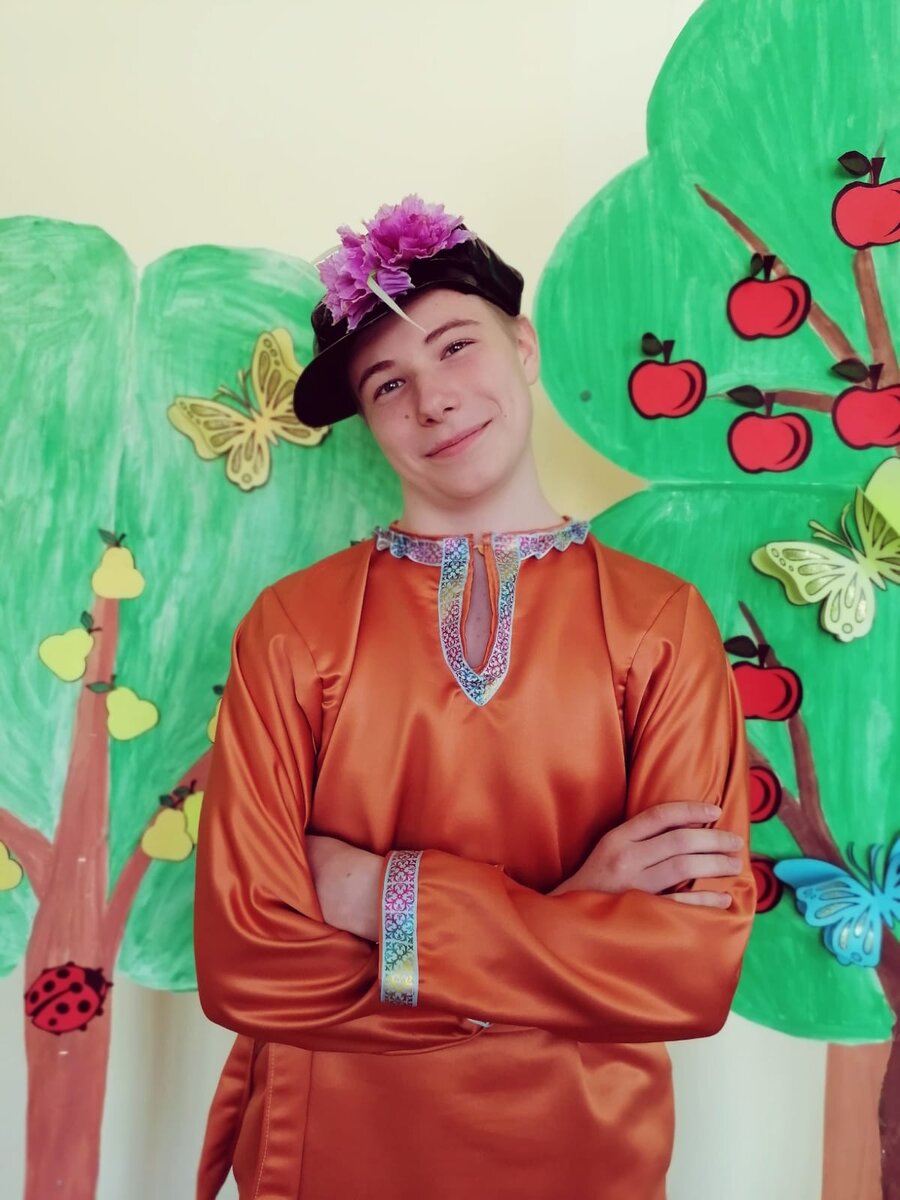Портрет "Веселый парень"