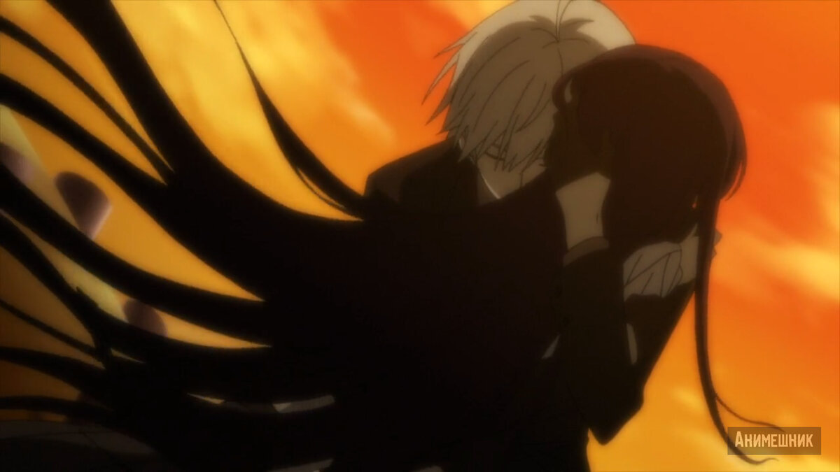 Кадр из аниме: "Лис из секретной службы и я/Inu x Boku SS".