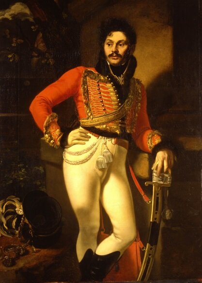 Портрет Е. В. Давыдова. 1809 год.