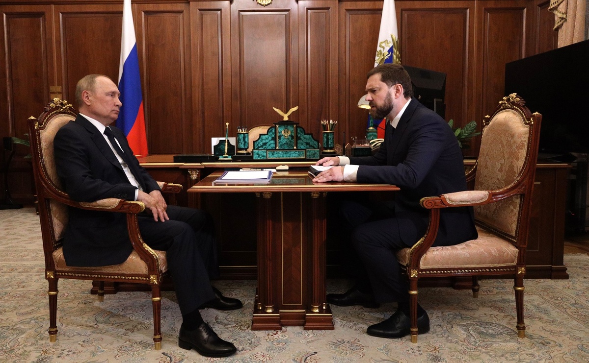    Встреча с руководителем Федерального агентства по делам национальностей Игорем Бариновым / kremlin.ru