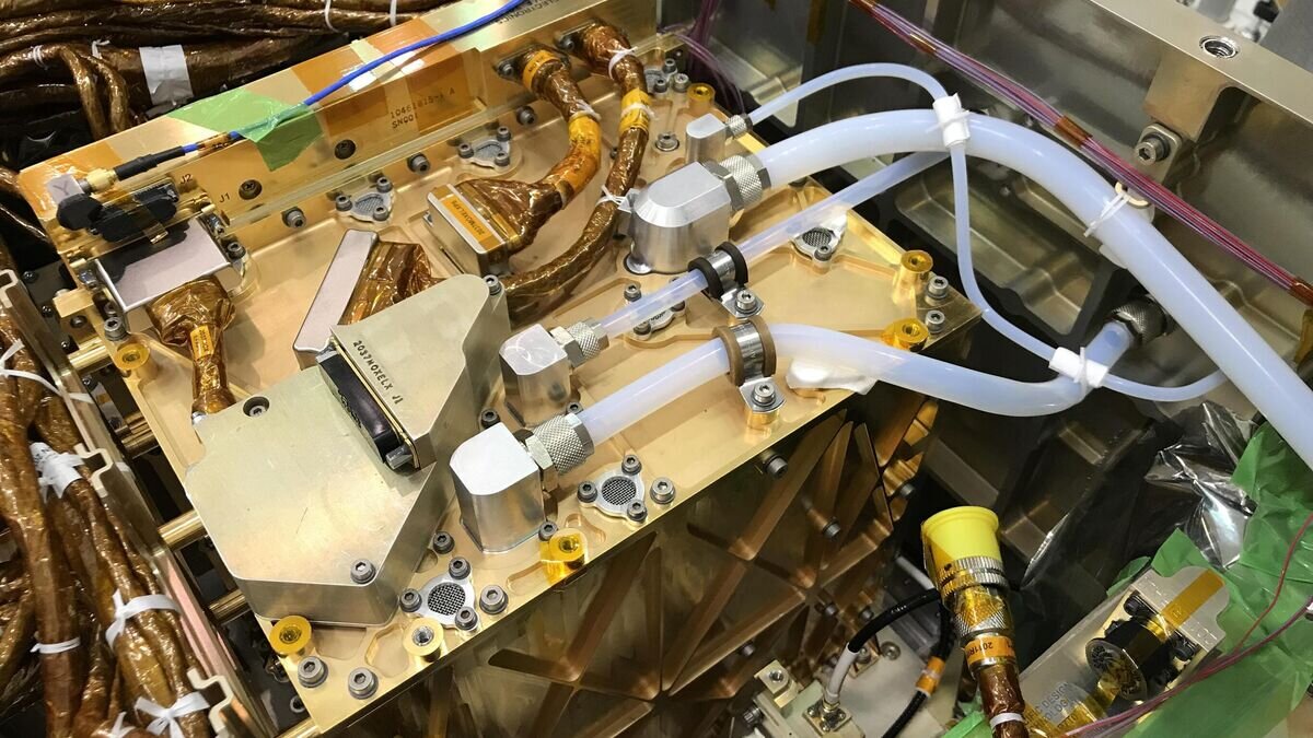    Прибор MOXIE для проверки возможности выработки кислорода из атмосферы Марса© NASA/JPL-Caltech