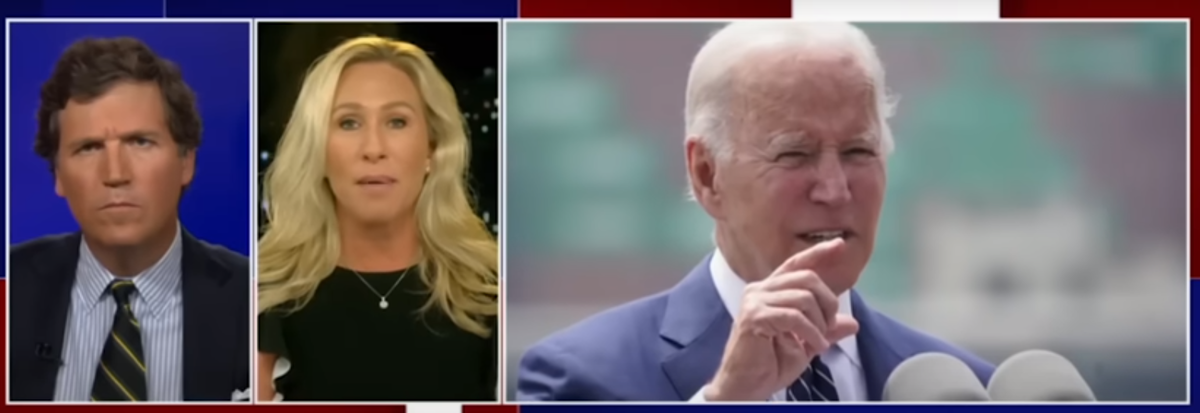 Скриншот видеорепортажа Такера Карлсона 