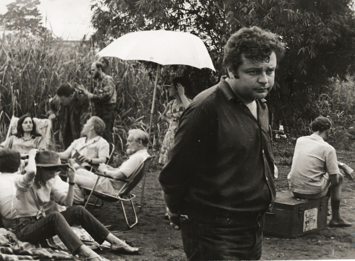 Савва Кулиш на съёмках фильма