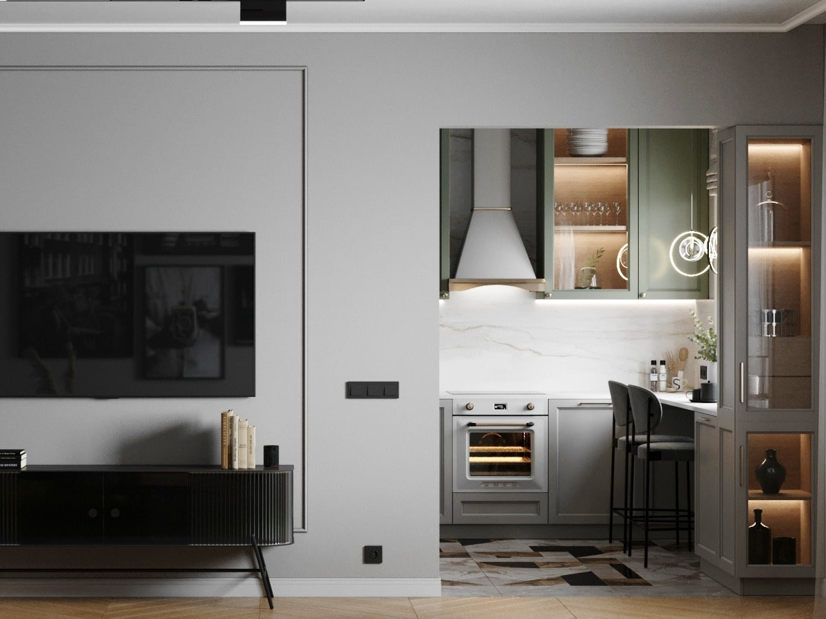 Как превратить вторичку в дизайнерский ремонт? Квартира в старом фонде ...