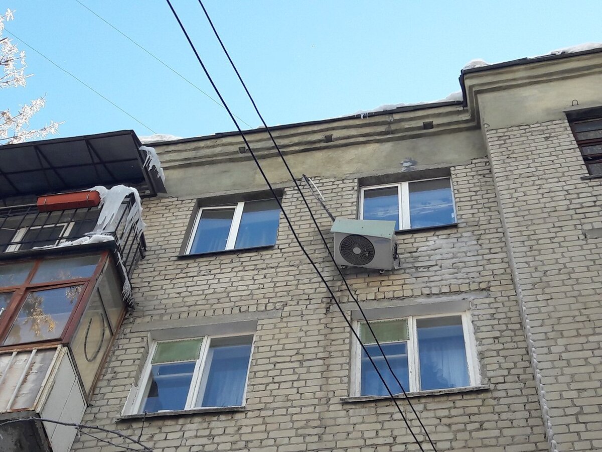 установка кондиционера в комнате с лоджией