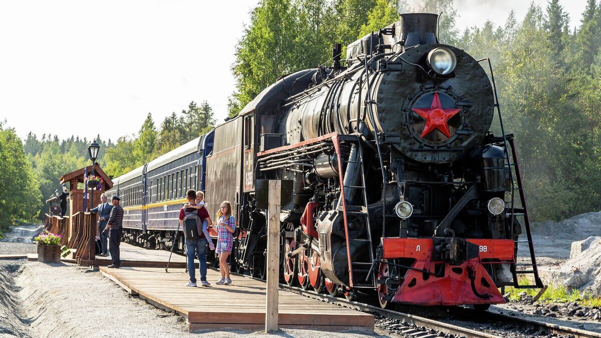    Ретропоезд "Рускеальский экспресс"© Фото : Пресс-служба АО "ФПК"