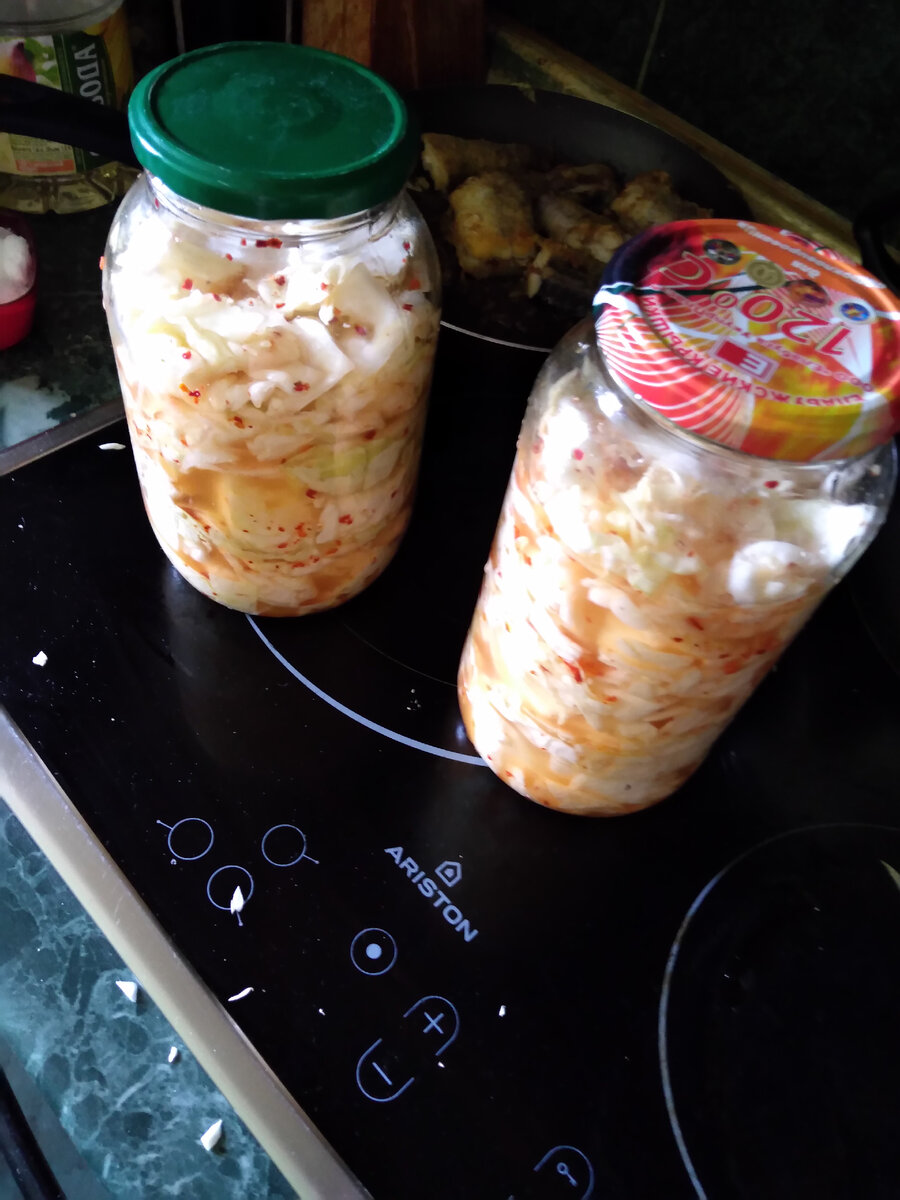 Молодая(ранняя) капуста готова к квашению. По вкусу она не уступает зимней, но храниться не долго.