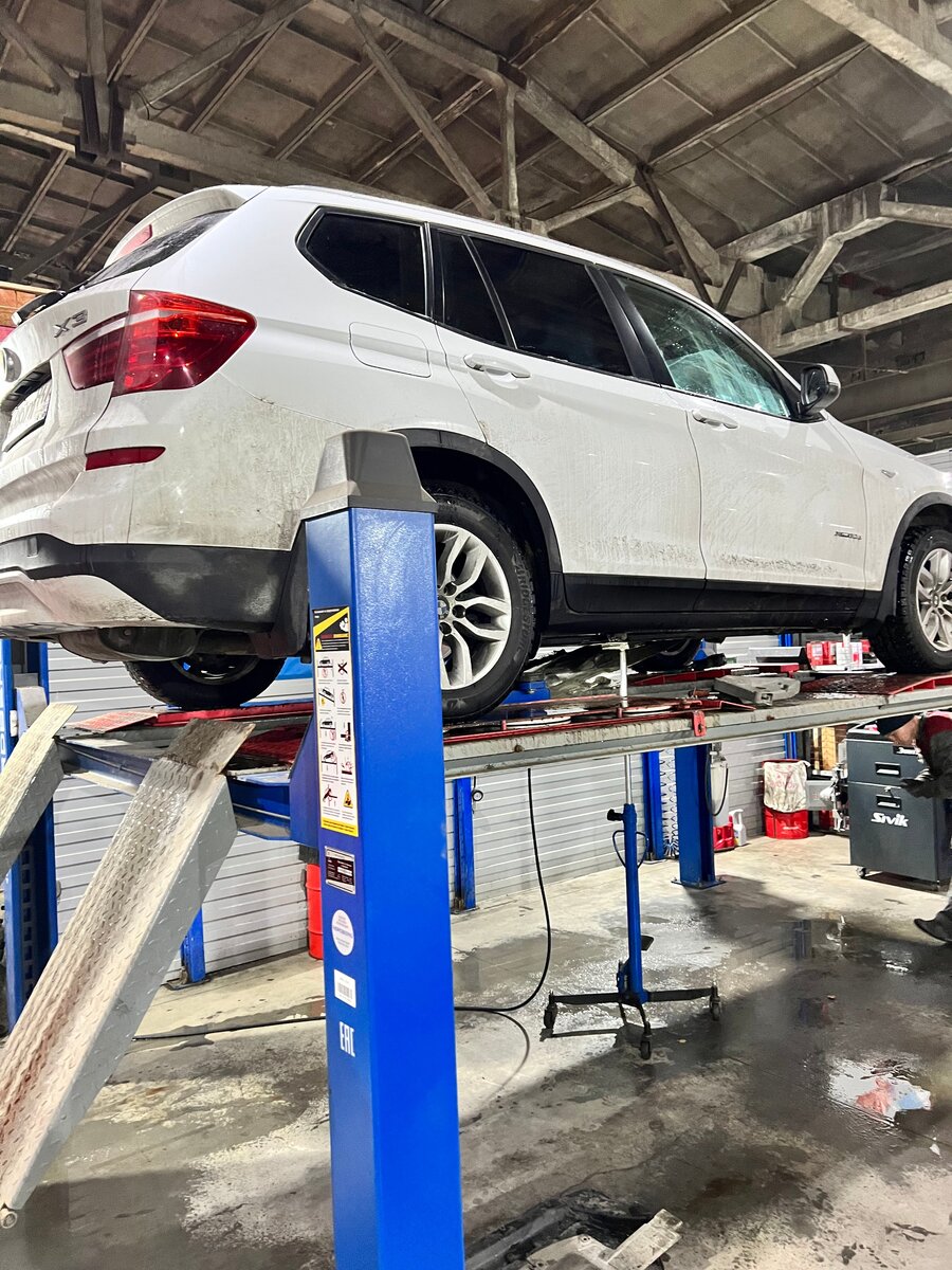 Замена масла BMW X3 (БМВ) в Москве - БорисХоф