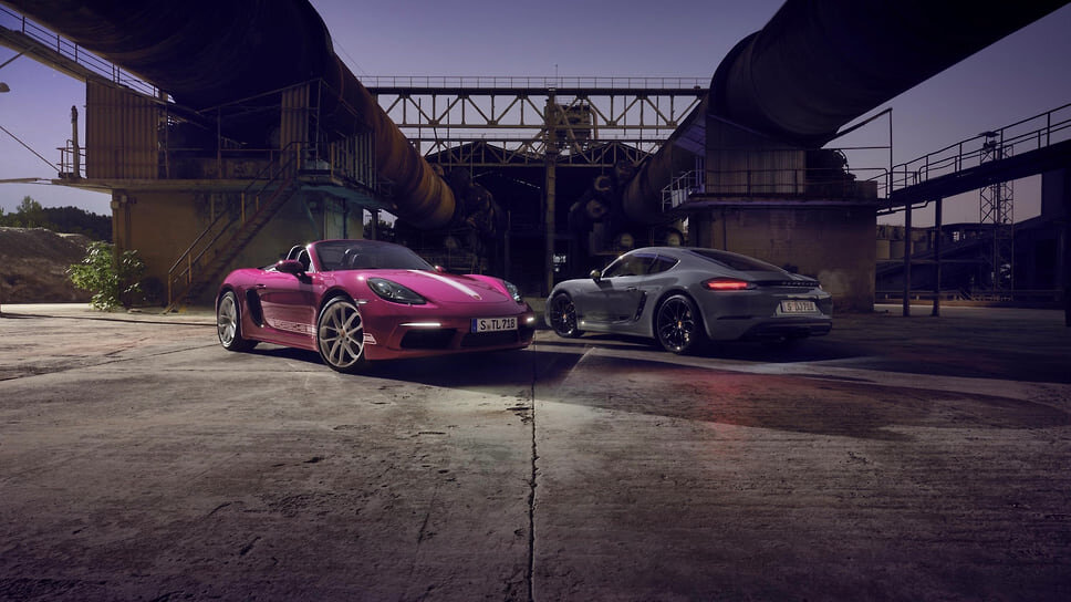 Фото: Porsche📷Porsche 718 Boxster Style Edition и Porsche 718 Cayman Style Edition