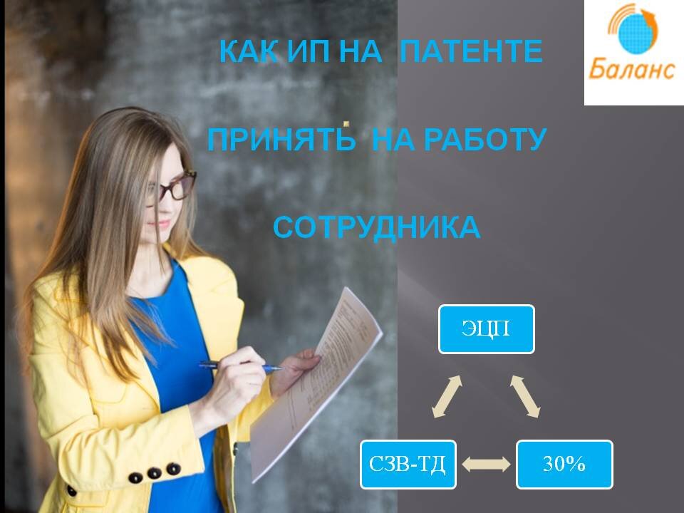 Авансовый платеж по патенту