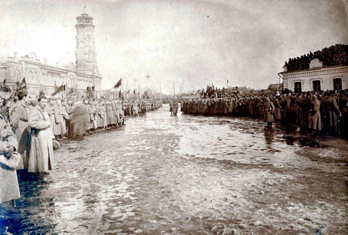 Царицын в 1917 году