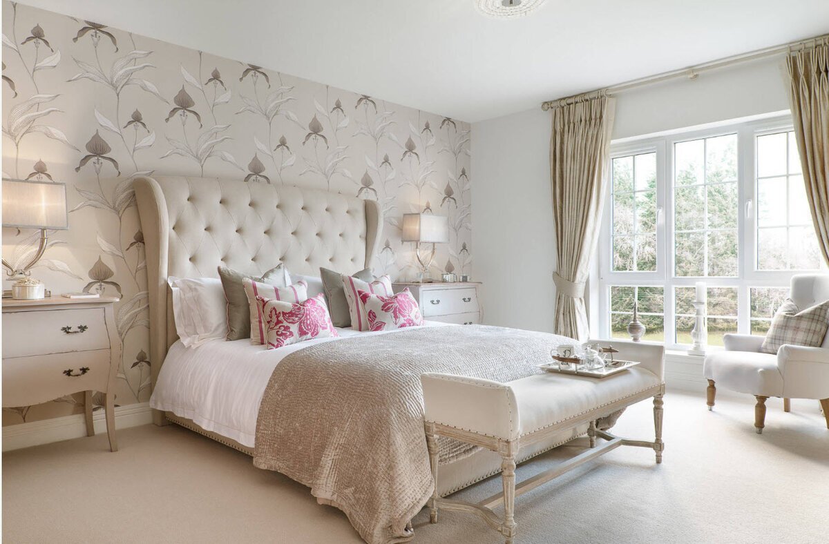 Стильная спальня. Яндекс картинки.