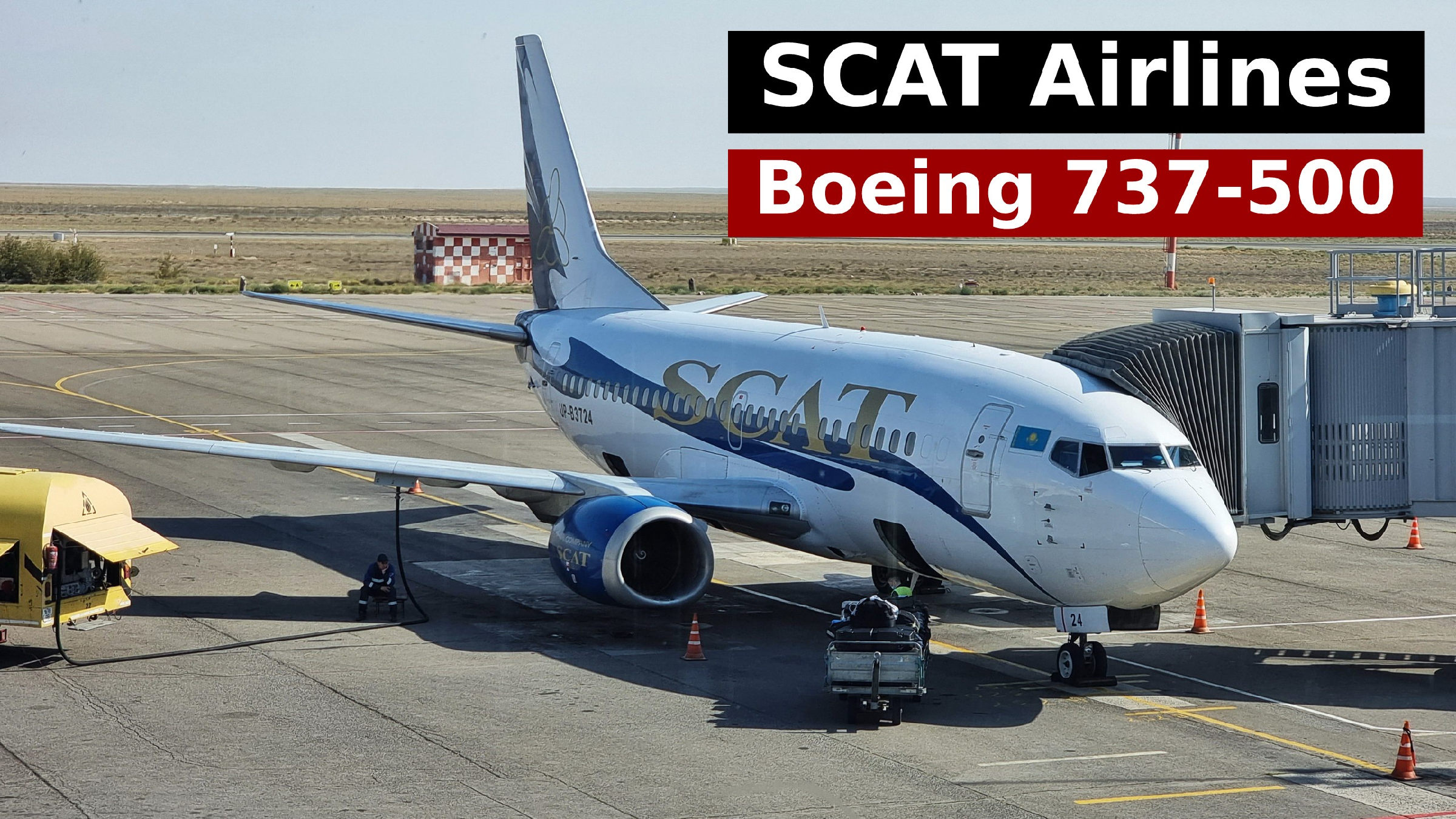 30-летний Boeing 737-500 а/к SCAT | Рейс Актау — Астана | polet | Дзен