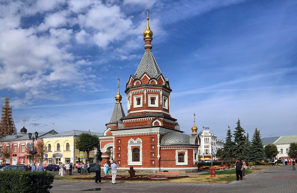 Часовня Александра Невского на Ростовской улице.