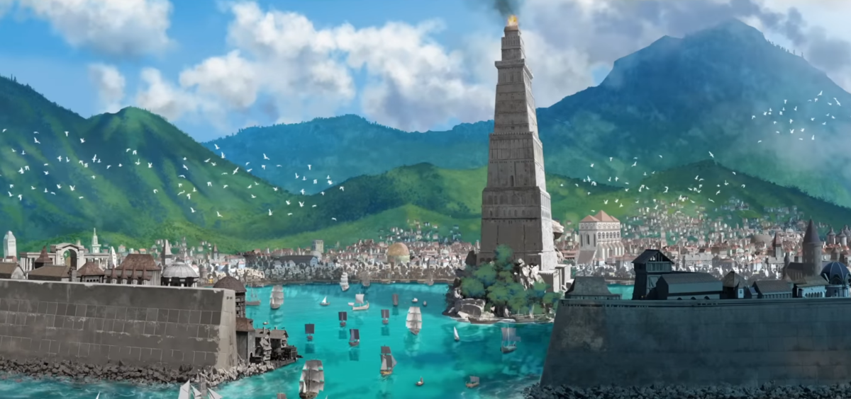 Старомест (арт Doug Wheatley, www.awoiaf.westeros.org).