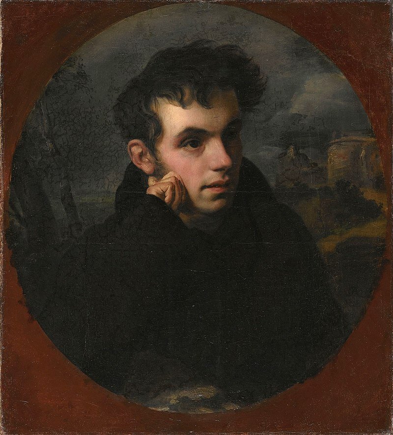 О.А. Кипренский "Портрет В.А. Жуковского", 1815 год. 