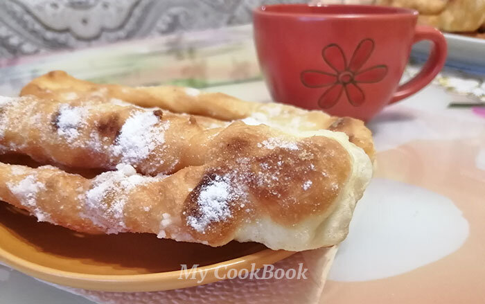 Хворост на кефире – пошаговый рецепт