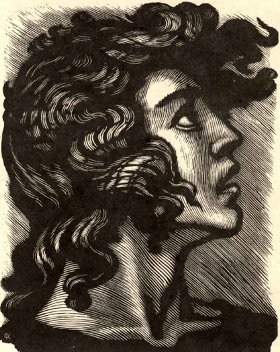 Мцыри. Иллюстрация из открытого доступа в сети