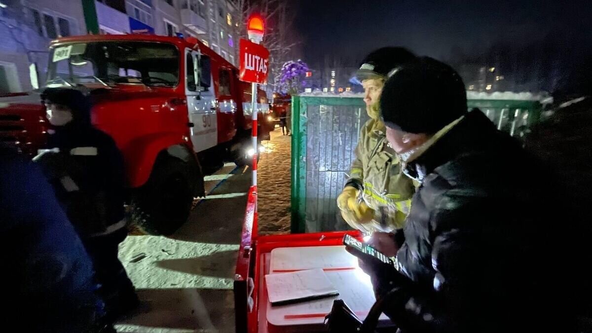    На месте взрыва бытового газа в многоэтажном доме в Нижневартовске© Фото : пресс-служба администрации Нижневартовска