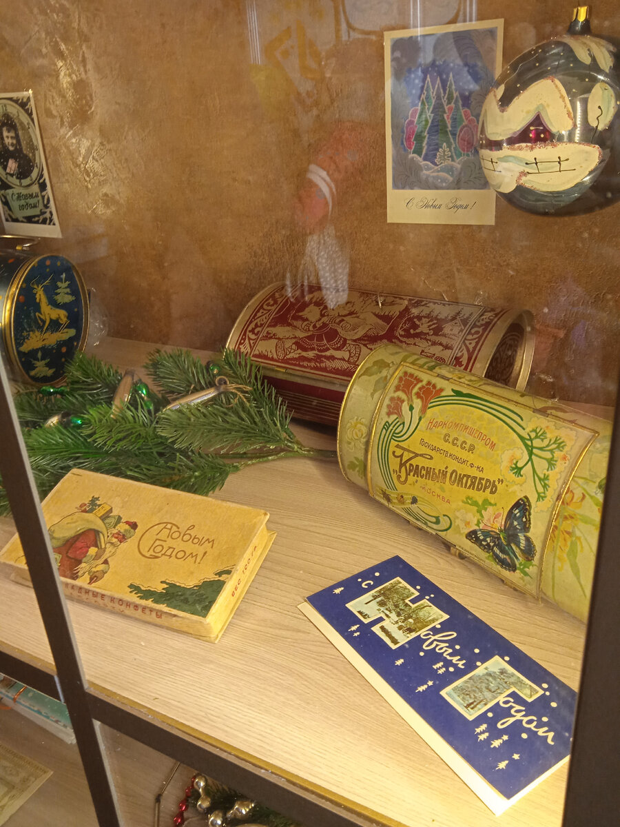 Экспозиция выставочном части " Московской Усадьбы Деда Мороза". Источник: фото Н. Ломоносовой 2022г.