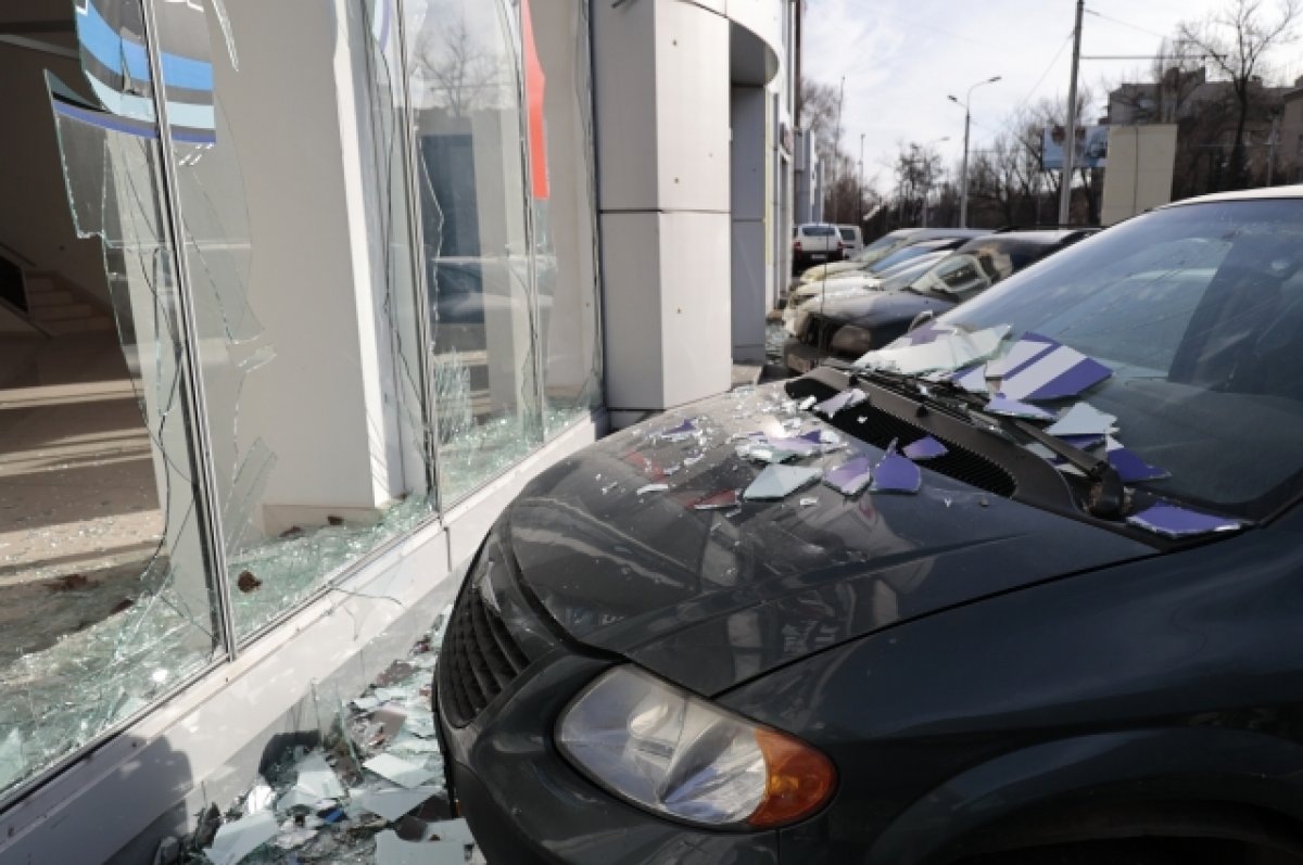    Храм в центре Донецка получил повреждения из-за обстрела ВСУ