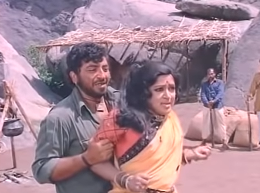 Прекрасная Басанти в лапах бандита