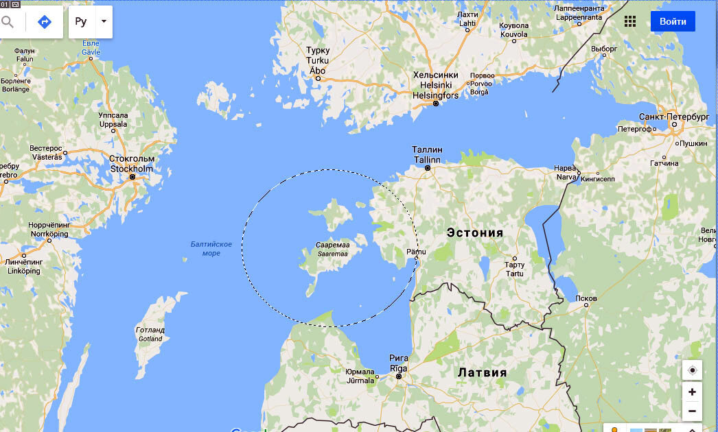 Остров Даго, он же Хйиумаа, расположен севернее Сааремаа