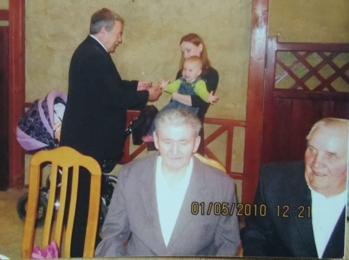 Михаил Георгиевич и Николай Константинович на папином юбилее 