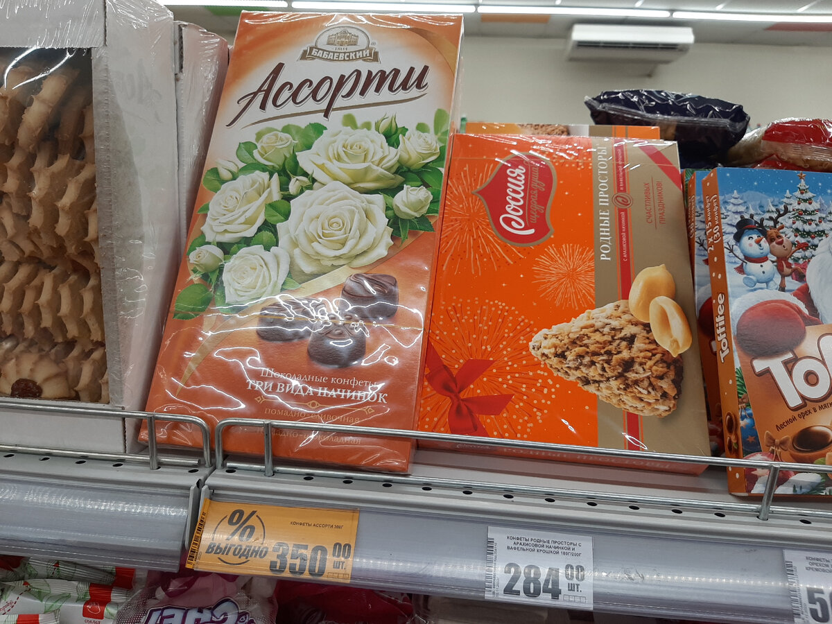 Конфеты которые не стоит покупать