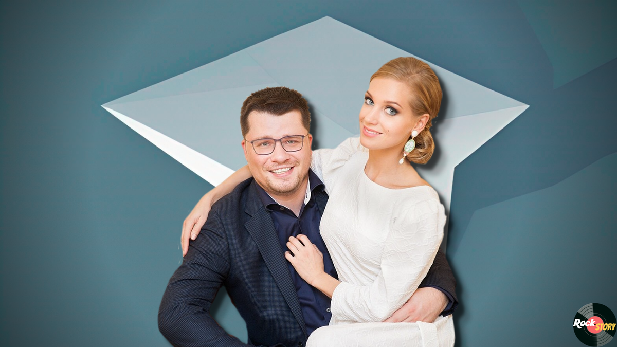 На фотографии: Гарик Харламов и Кристина Асмус