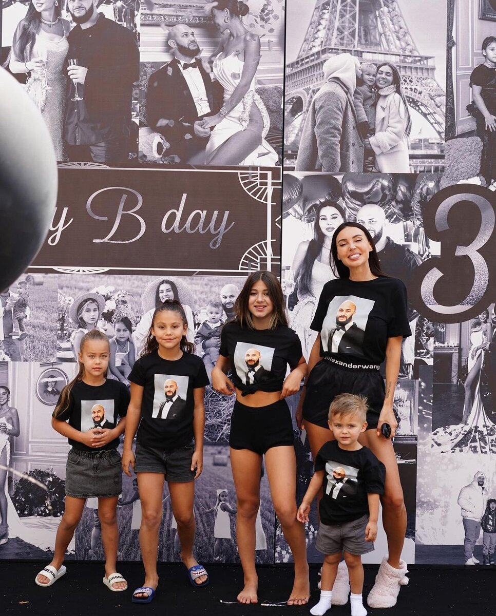 День рождения Джигана футболки семьи