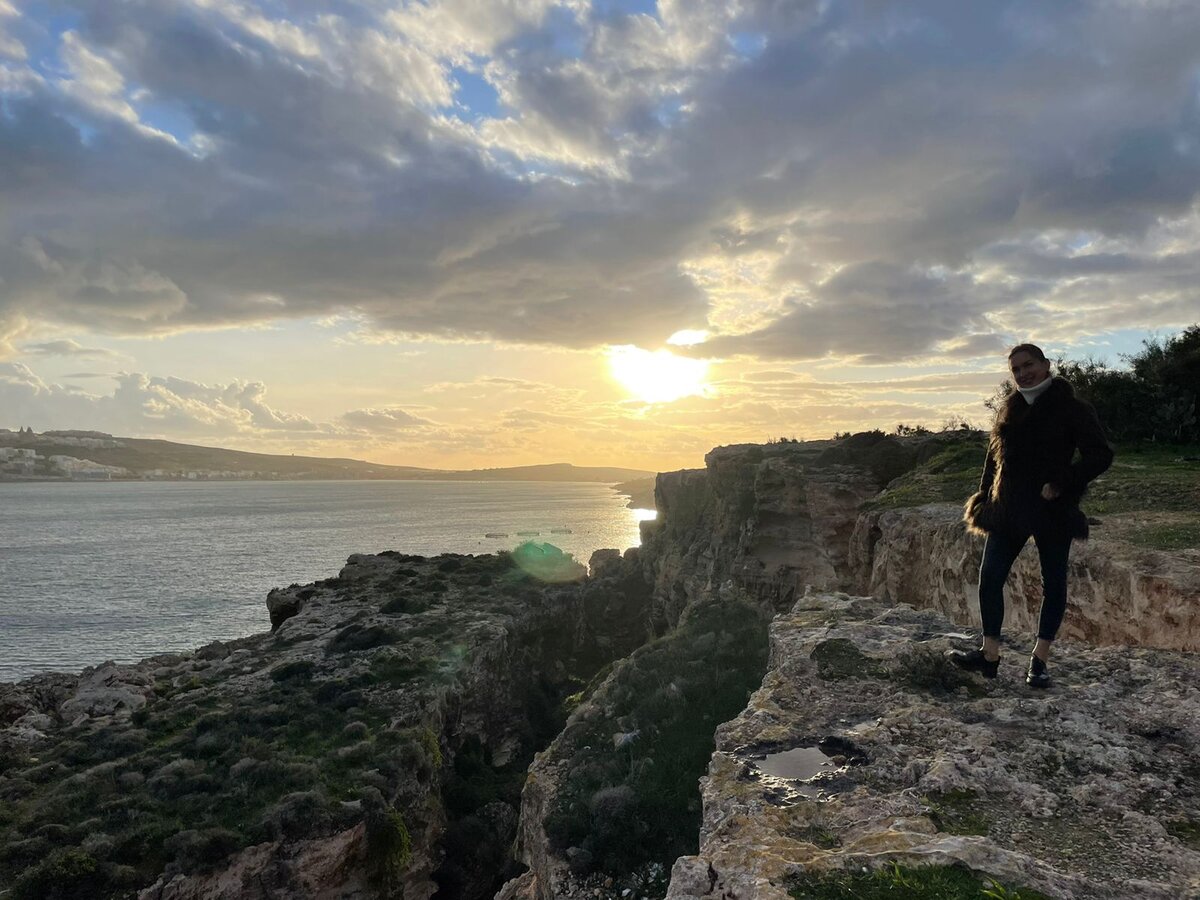 Фото заката. Мальта