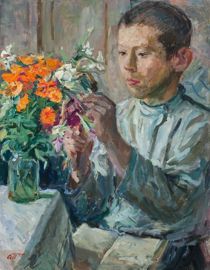 Картина художника Аркадия Александровича Пластова