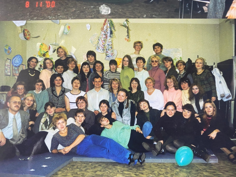 Первый выпуск арт-терапевтов 2000 г Санкт-Петербург   
