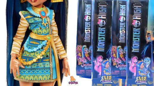 мои ПЕРВЫЕ куклы MONSTER HIGH / Они смогут ОЧАРОВАТЬ любого!!!!