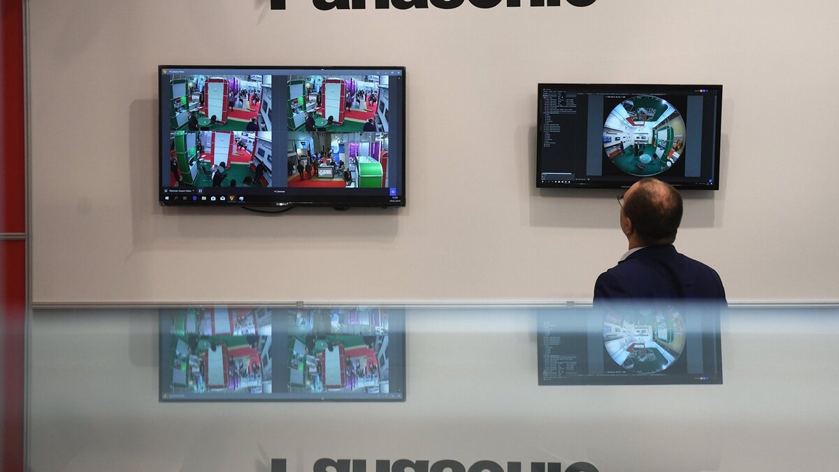    Стенд компании Panasonic на международной выставке Securika Moscow в Москве© РИА Новости . Кирилл Каллиников