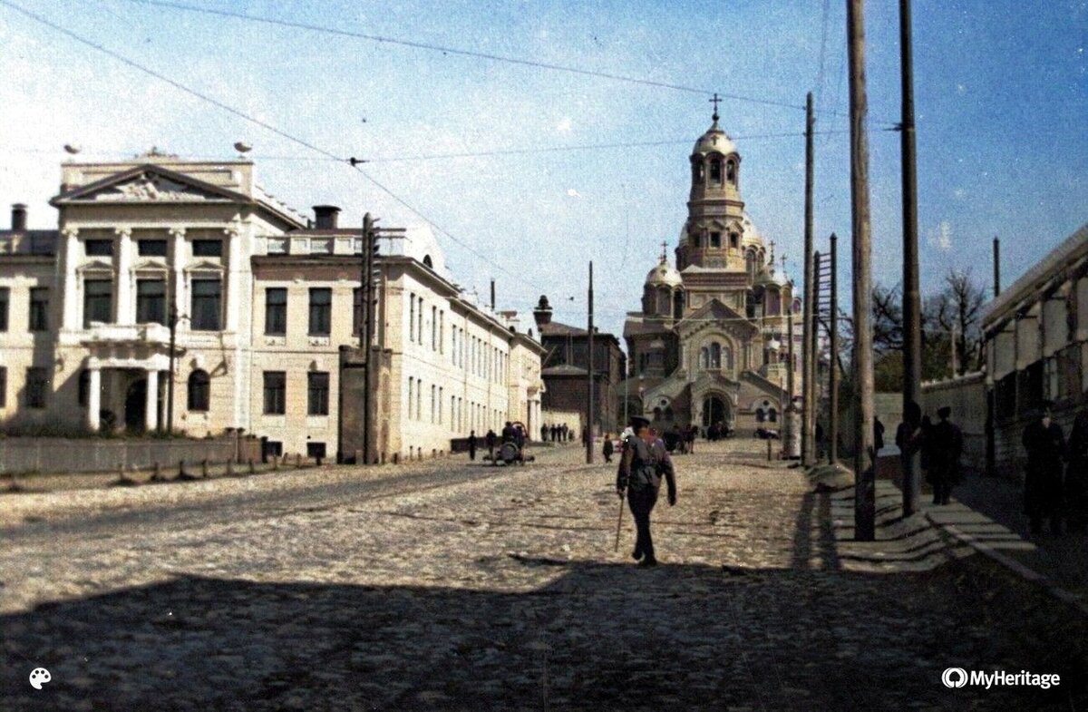 Дореволюционная Самара. Цветные снимки столицы купечества | Now&Then Russia  | Дзен