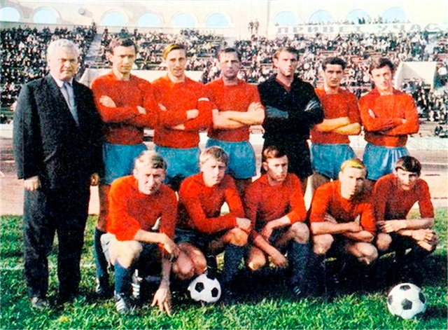 Команда ЦСКА 1971 года 