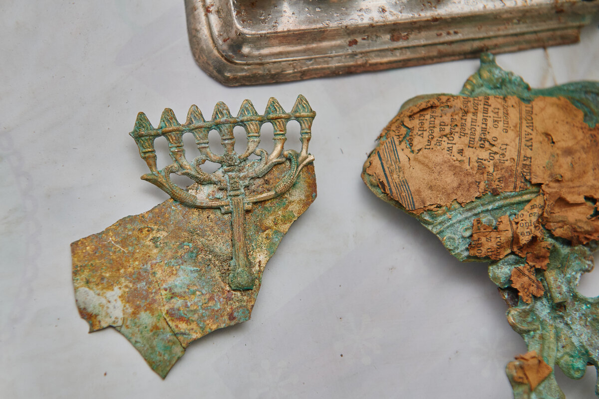 Найден еврейский клад спрятанный во время нацистского вторжения