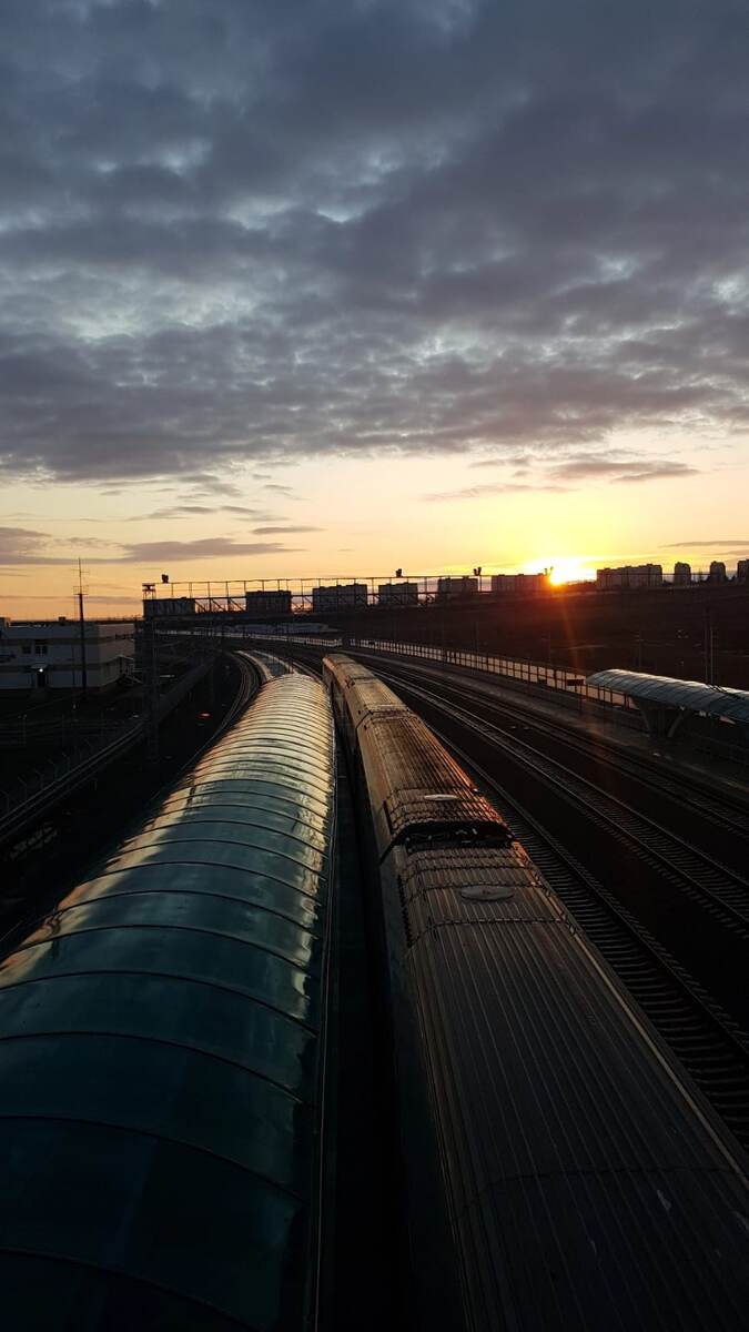 Поезд "Таврия". Фото Анна Карпенко. 