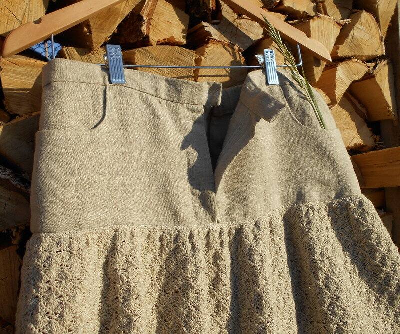 Работа Ольги Масловой. Что придумала - то связала.