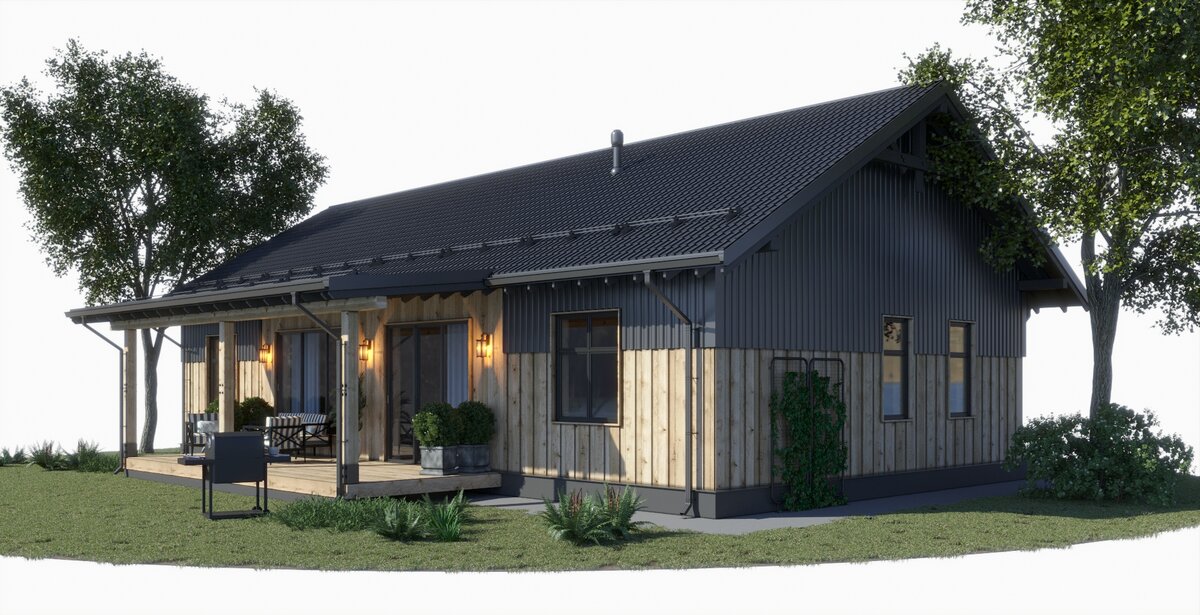 Готовый дом в Армавир веранда