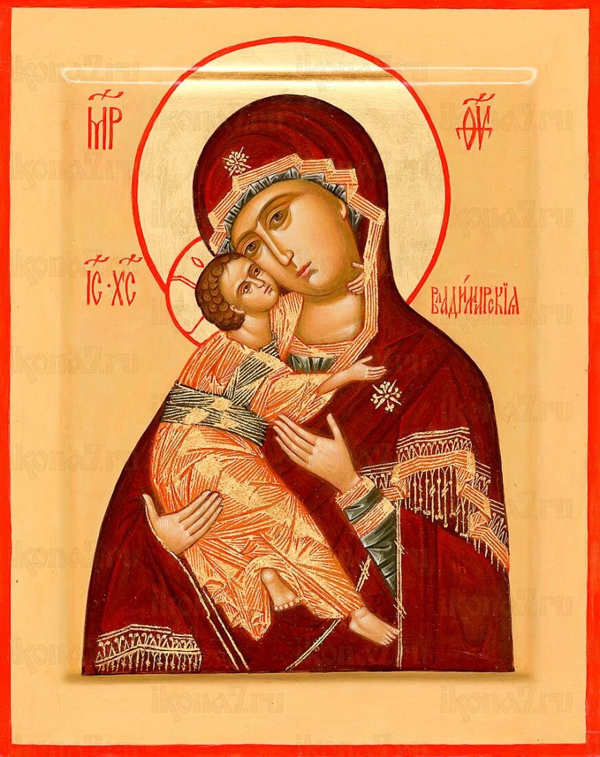 Икона Пресвятой Богородицы "Владимирская"