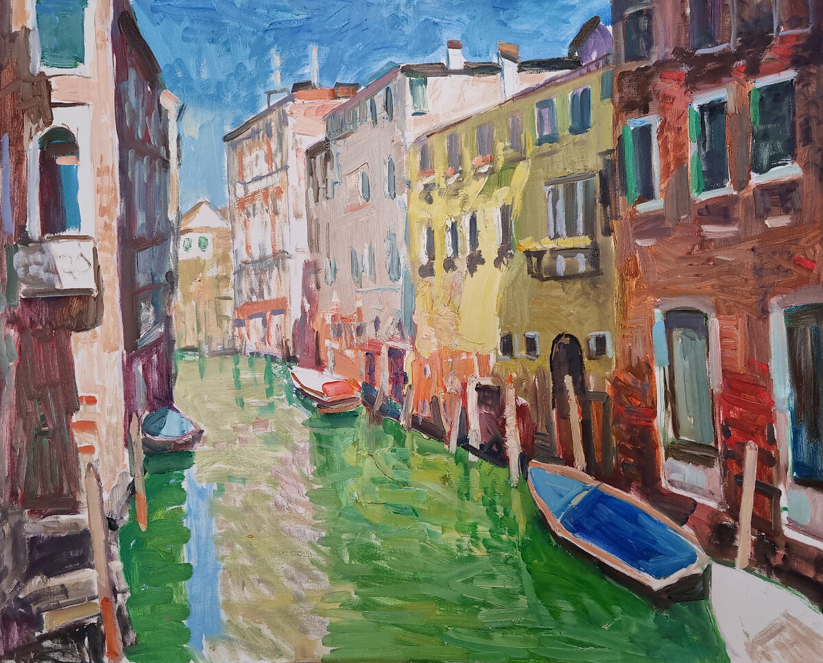 Венецианские пейзажи — один из любимых мотивов живописца Радченко