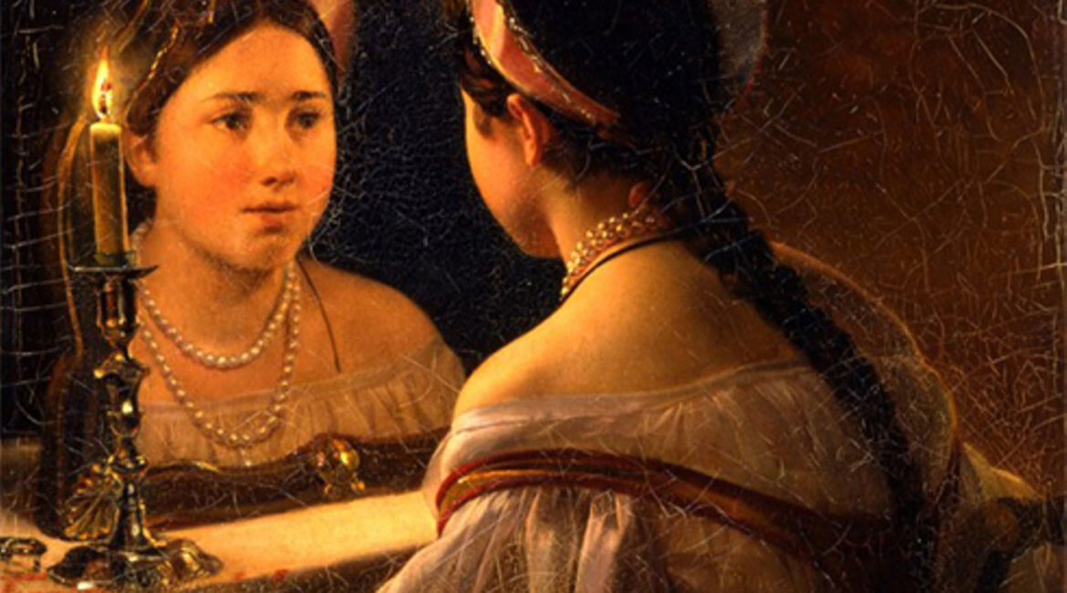 Карл Брюллов. Гадающая Светлана