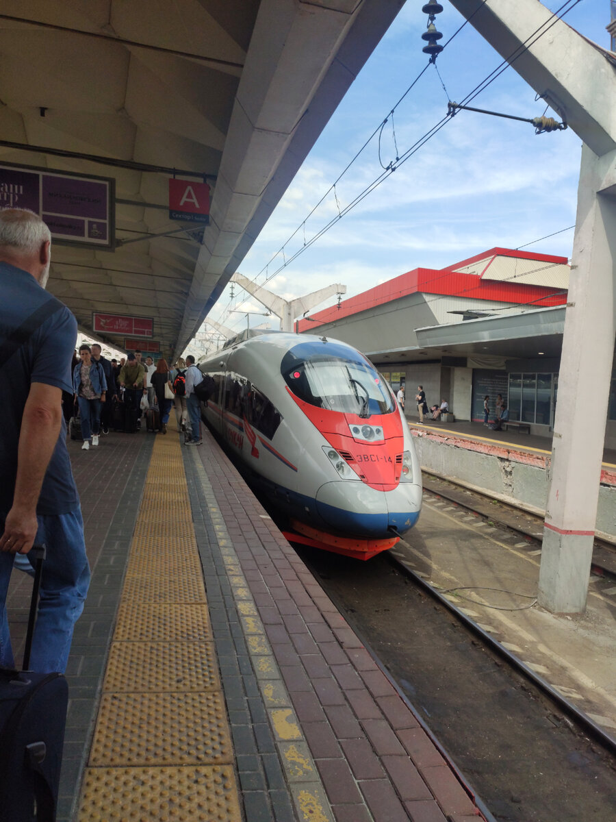 Сапсан "Москва-Санкт-Петербург"