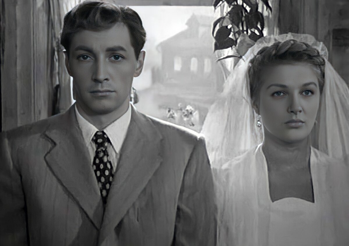 Кадр из фильма «Дело было в Пенькове», 1957 год, режиссер Станислав Ростоцкий