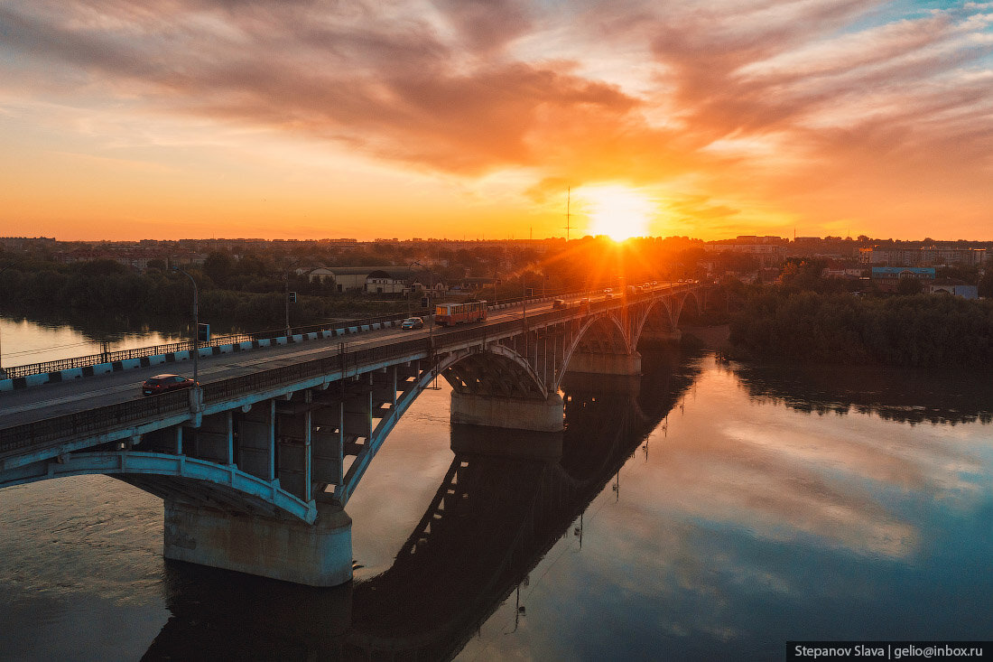Мост в бийске