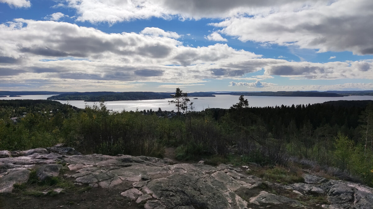 Обзор с горы