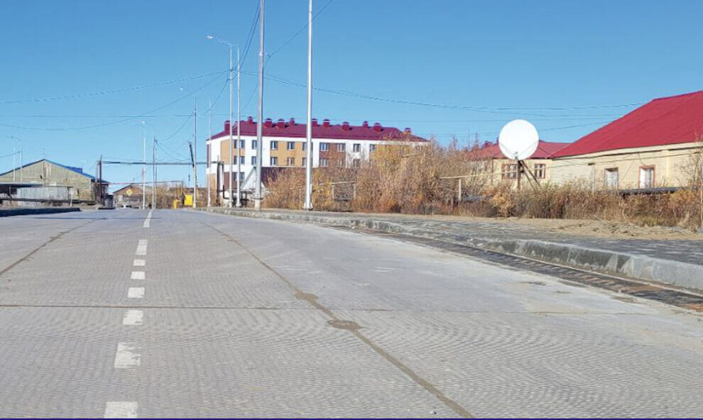    В Тазовском завершили сезон дорожных работ
